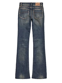 Slim Fit Bootcut Pants