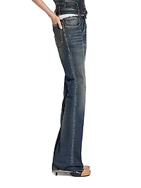 Slim Fit Bootcut Pants