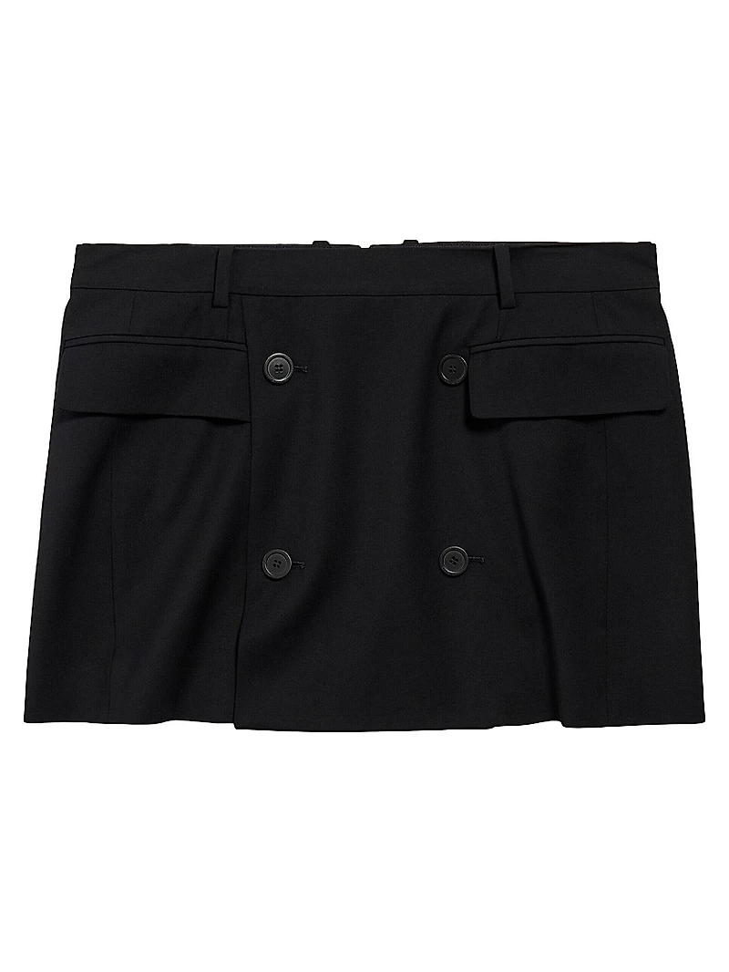 Tailored Mini Skirt