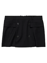 Tailored Mini Skirt