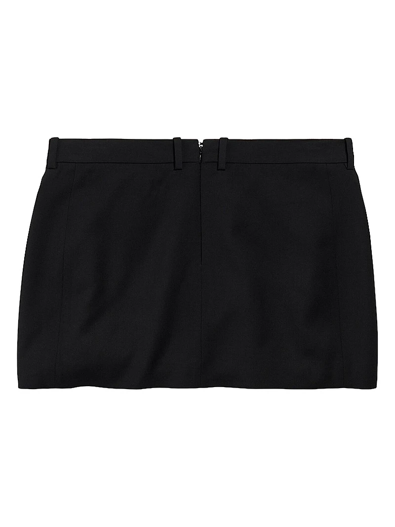 Tailored Mini Skirt