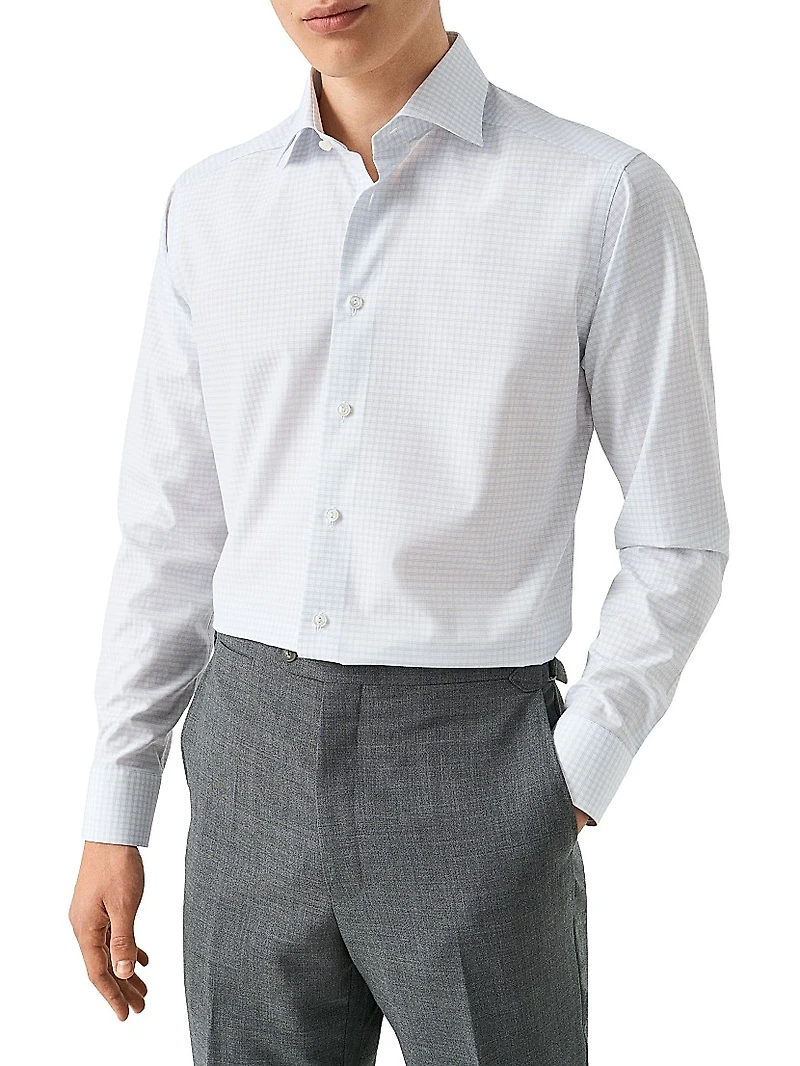 Contemporary Fit Check Elevated Shirt