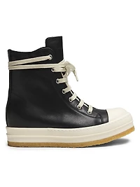 Creep Leather High-Top Sneakers