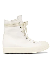 Leather High-Top Sneakers