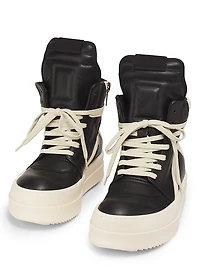 Geobasket Leather High-Top Sneakers