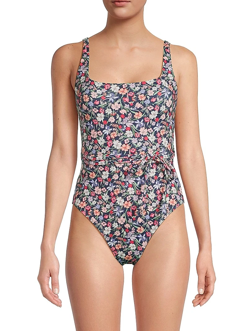Souly Floral One-Piece Swimsuit
