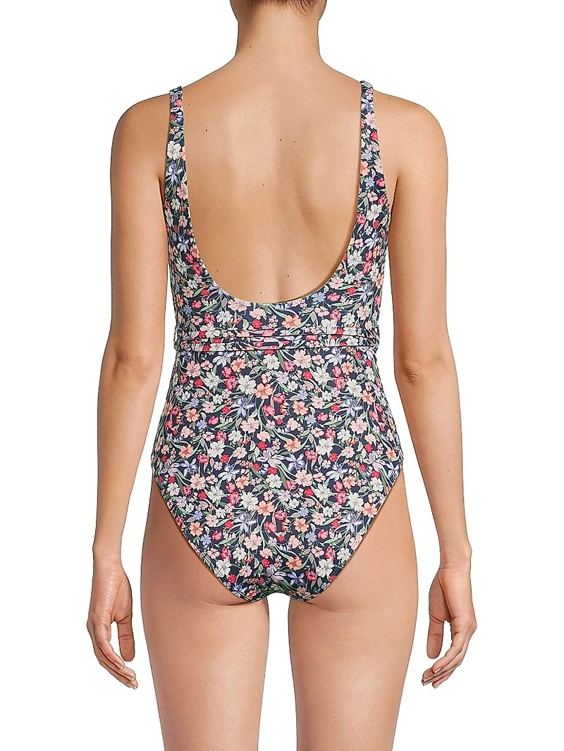 Souly Floral One-Piece Swimsuit