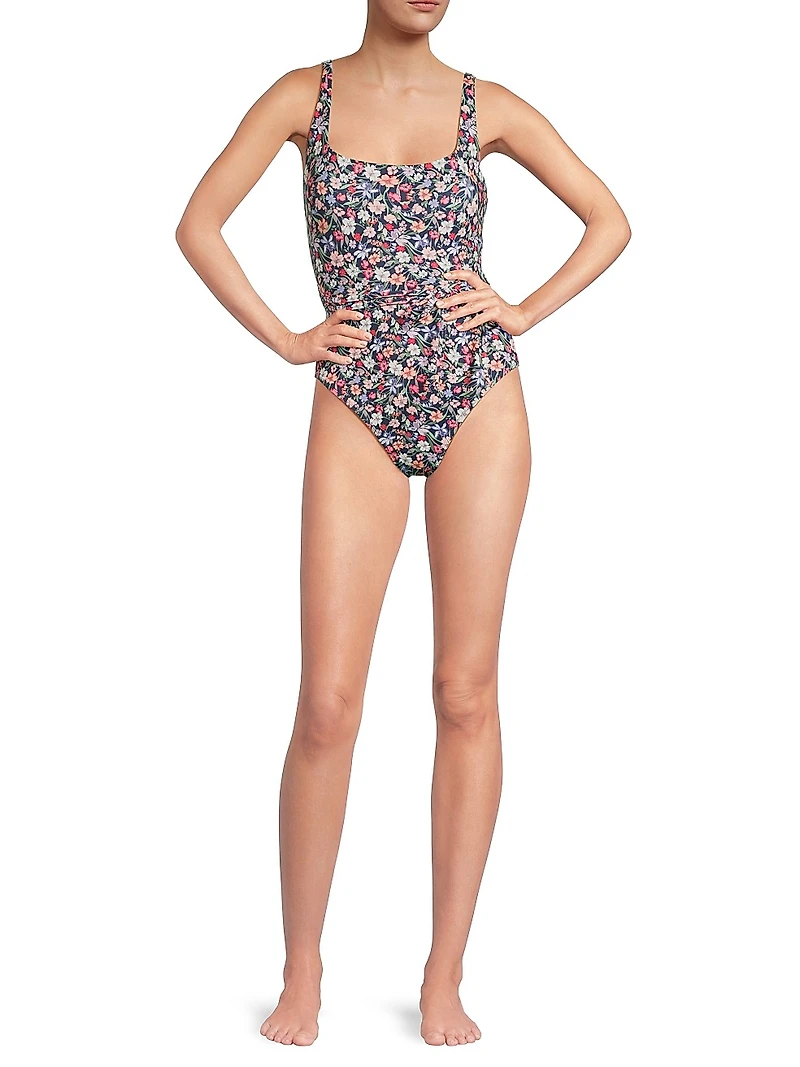 Souly Floral One-Piece Swimsuit