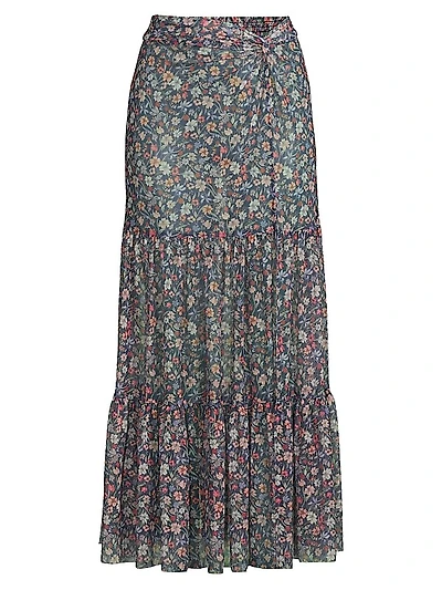 Suvi Floral Cover-Up Skirt