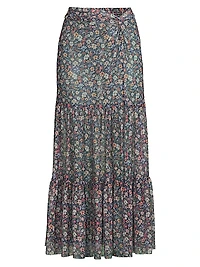 Suvi Floral Cover-Up Skirt