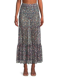 Suvi Floral Cover-Up Skirt
