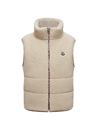 Little Boy's & Tib Down-Filled Vest Teddy
