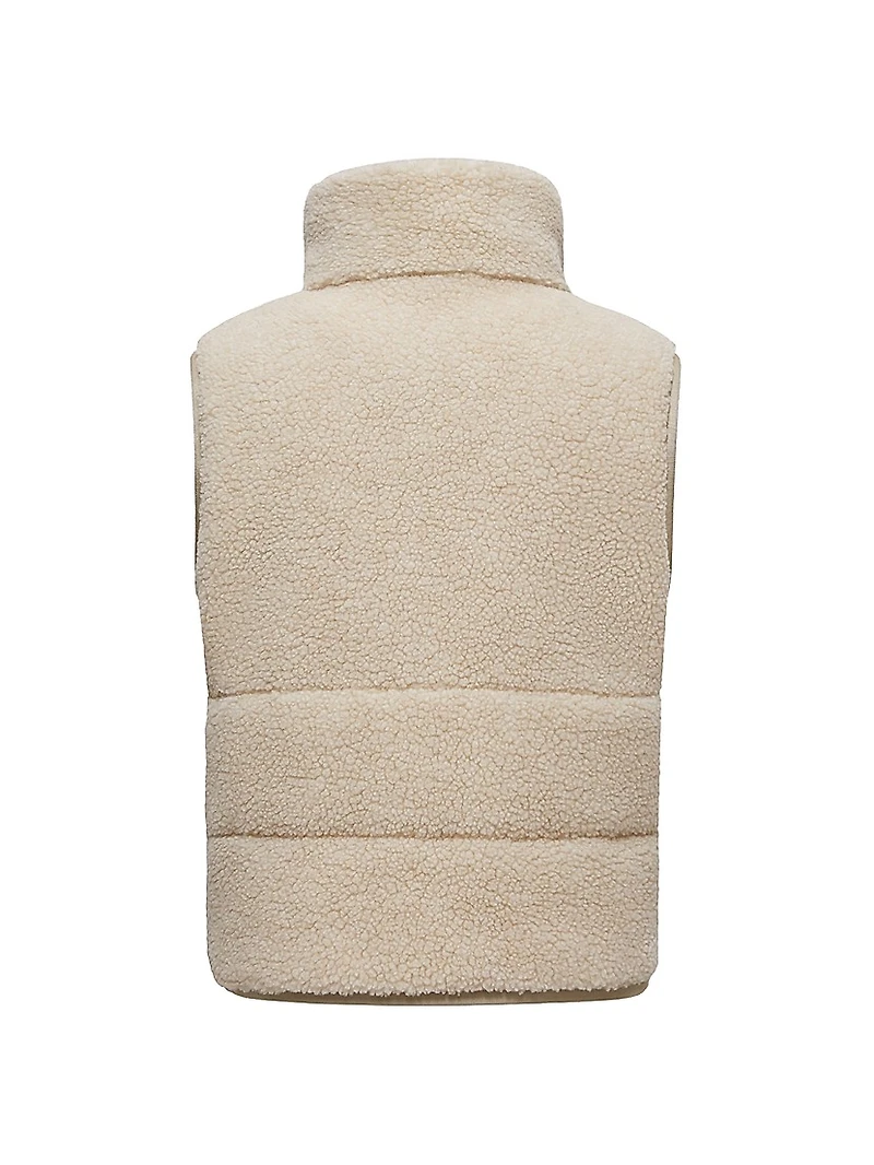 Little Boy's & Tib Down-Filled Vest Teddy
