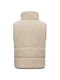 Little Boy's & Tib Down-Filled Vest Teddy