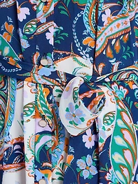 Sadie Paisley Floral Maxi Dress