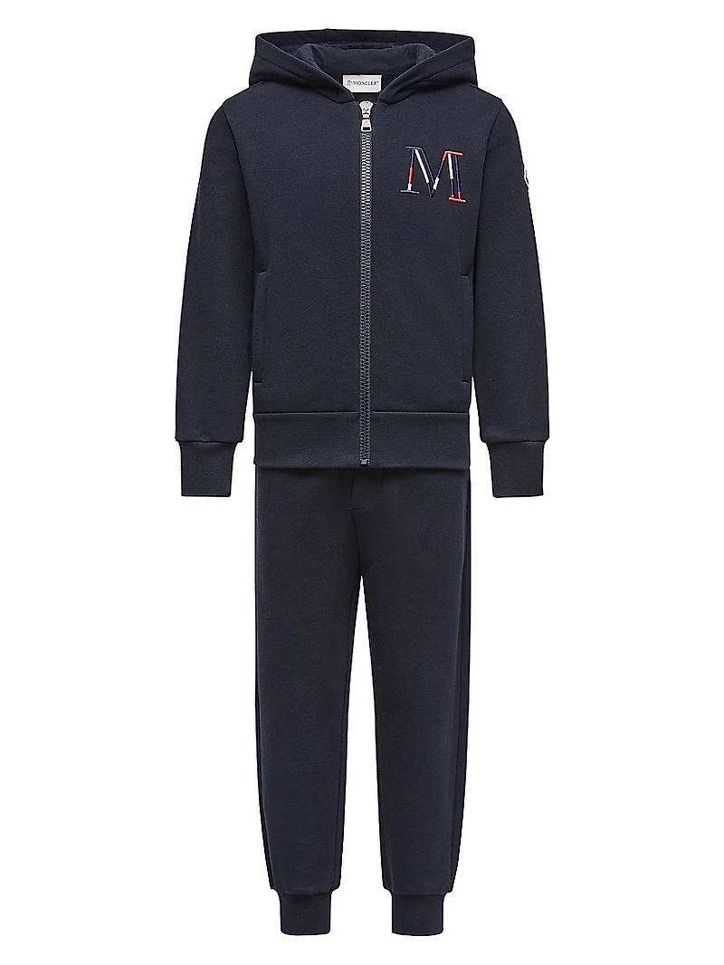 Little Boy's & Sweatsuit Set Cotton