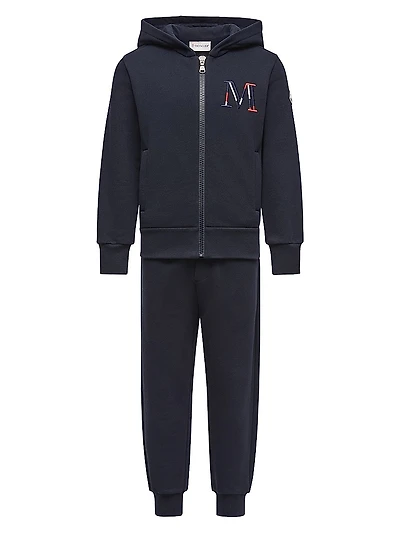 Little Boy's & Sweatsuit Set Cotton