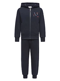 Little Boy's & Sweatsuit Set Cotton