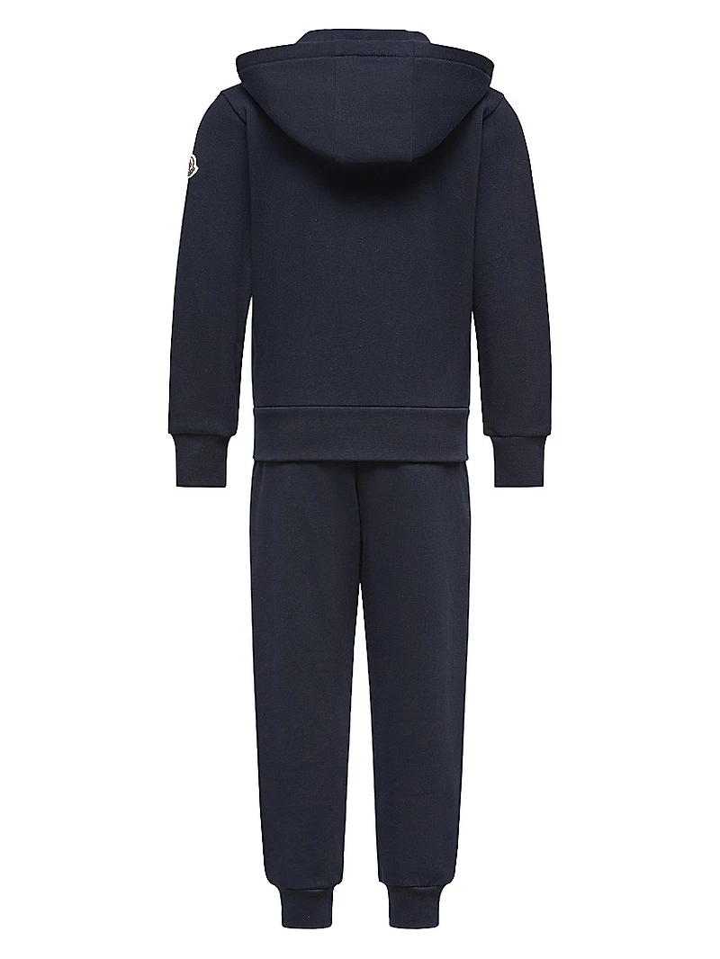 Little Boy's & Sweatsuit Set Cotton