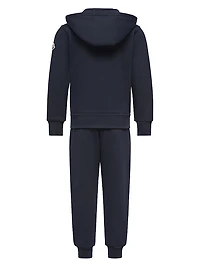 Little Boy's & Sweatsuit Set Cotton