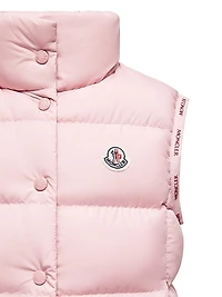 Little Girl's & Badia Puffer Vest