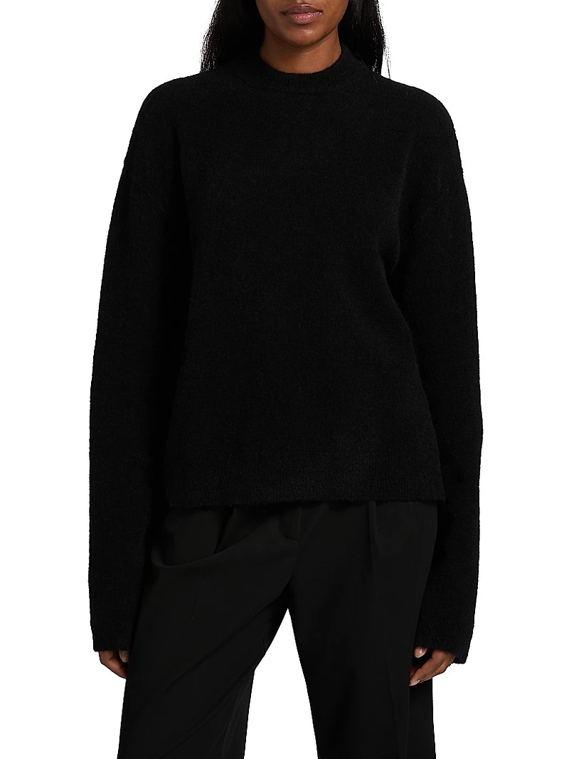 Tommy Alpaca-Blend Long-Sleeve Sweater