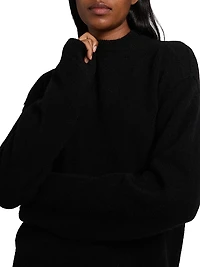 Tommy Alpaca-Blend Long-Sleeve Sweater