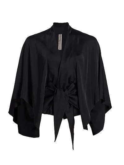 Half Moon Satin Top