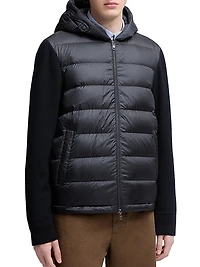 Down-Filled Hoodie Wool