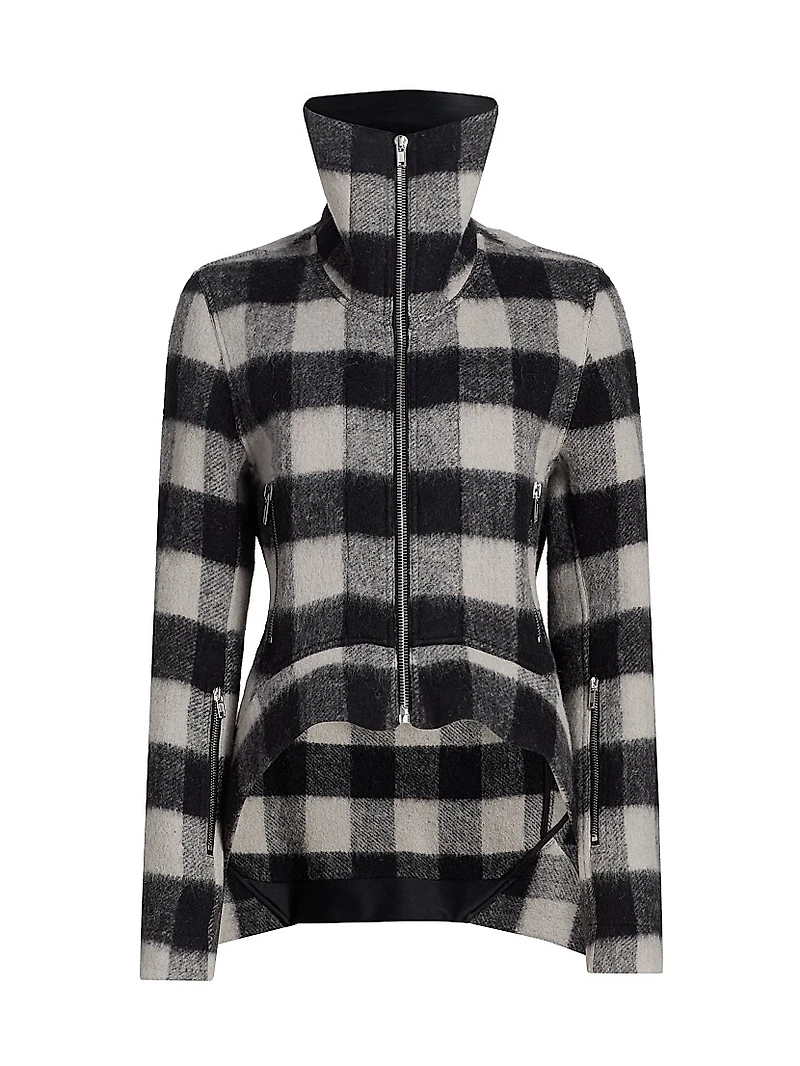 Exploder Wool Check Jacket