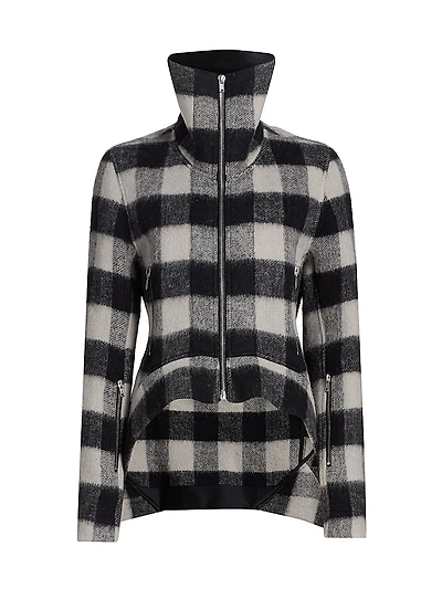 Exploder Wool Check Jacket