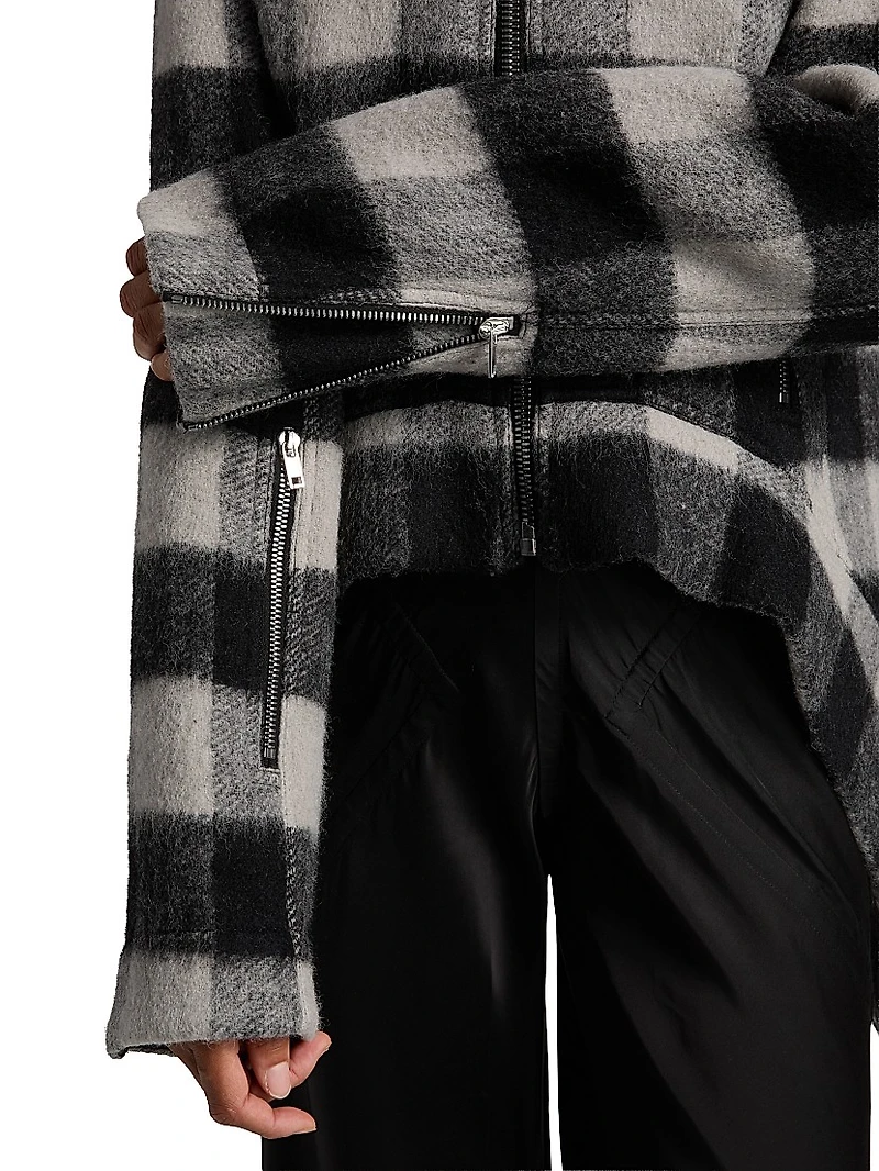 Exploder Wool Check Jacket