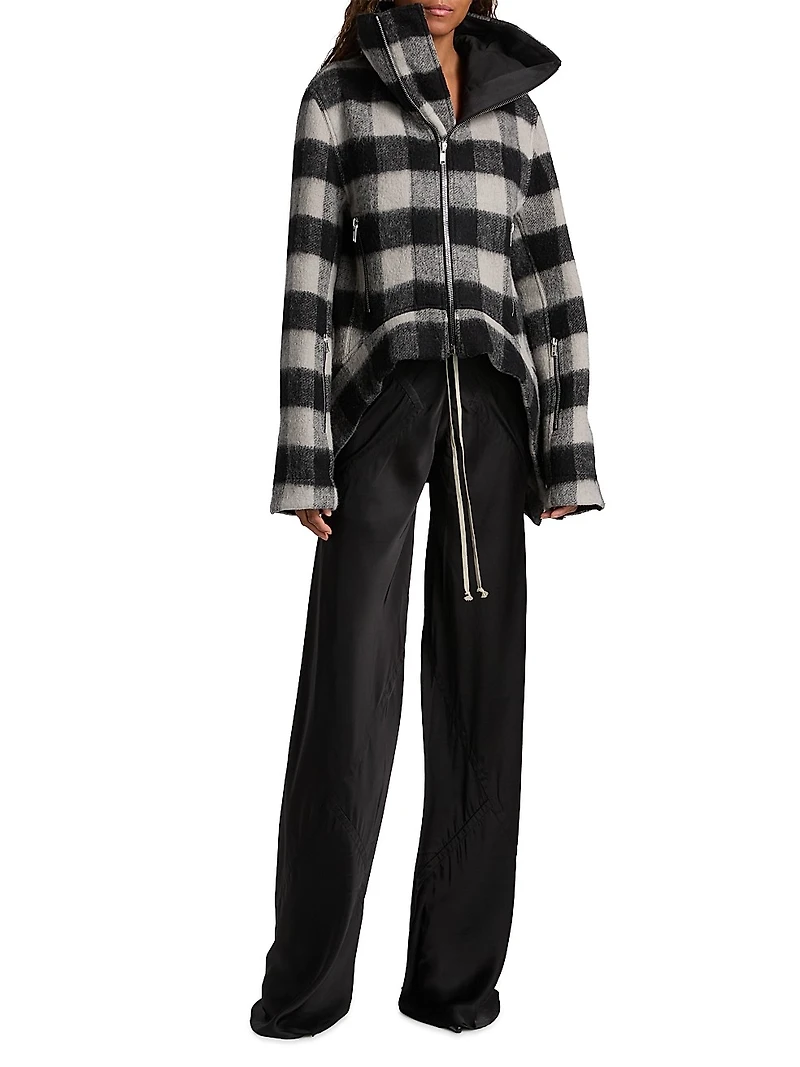 Exploder Wool Check Jacket