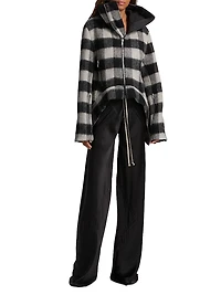 Exploder Wool Check Jacket