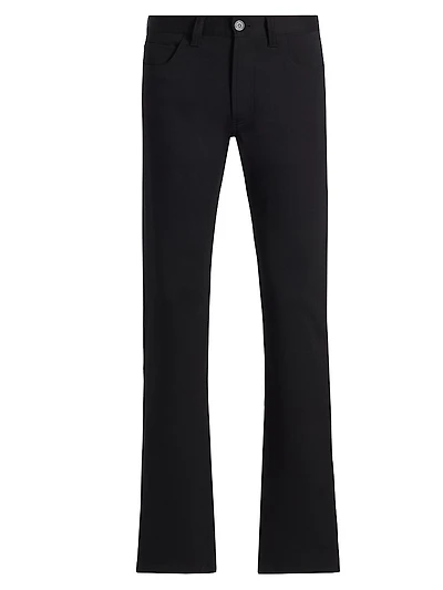 Slim-Fit Straight-Leg Jeans