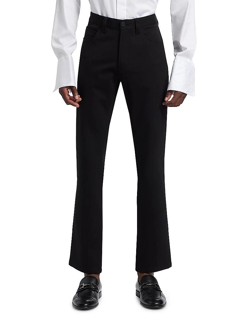 Slim-Fit Straight-Leg Jeans