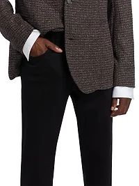 Slim-Fit Straight-Leg Jeans