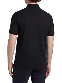 Tonal Textured Polo Shirt