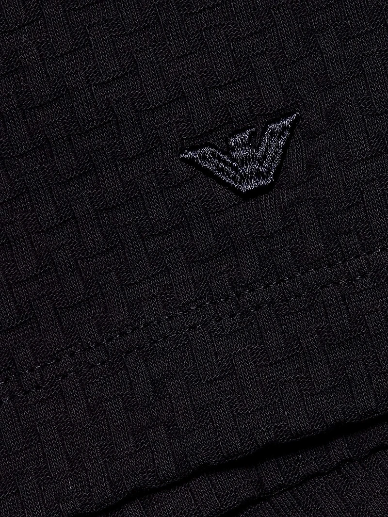 Tonal Textured Polo Shirt