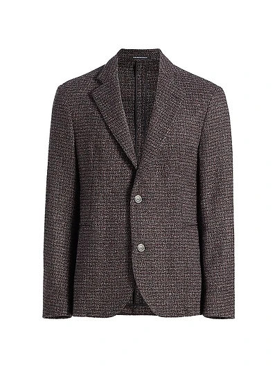 Virgin Wool-Blend Bouclé Jacket