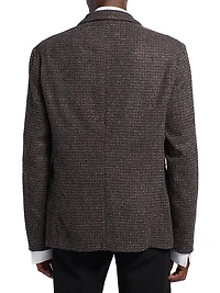 Virgin Wool-Blend Bouclé Jacket