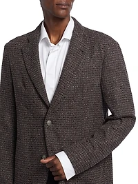Virgin Wool-Blend Bouclé Jacket