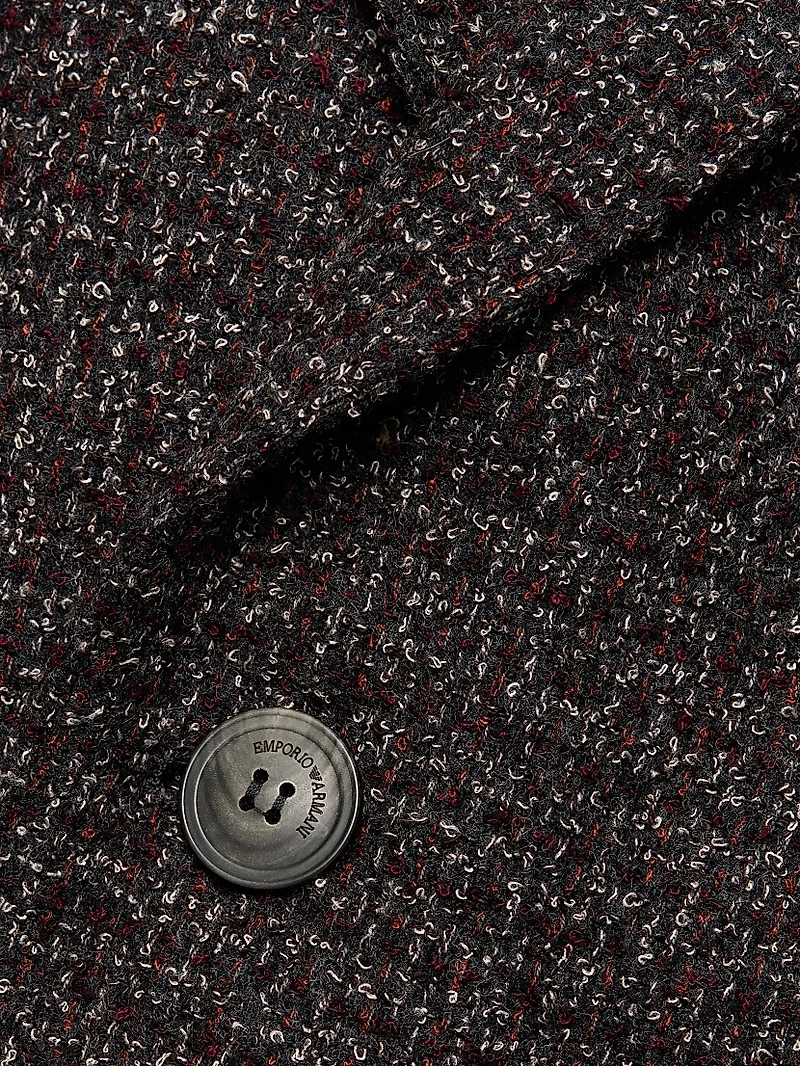 Virgin Wool-Blend Bouclé Jacket