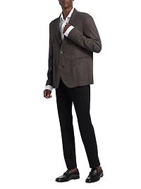 Virgin Wool-Blend Bouclé Jacket