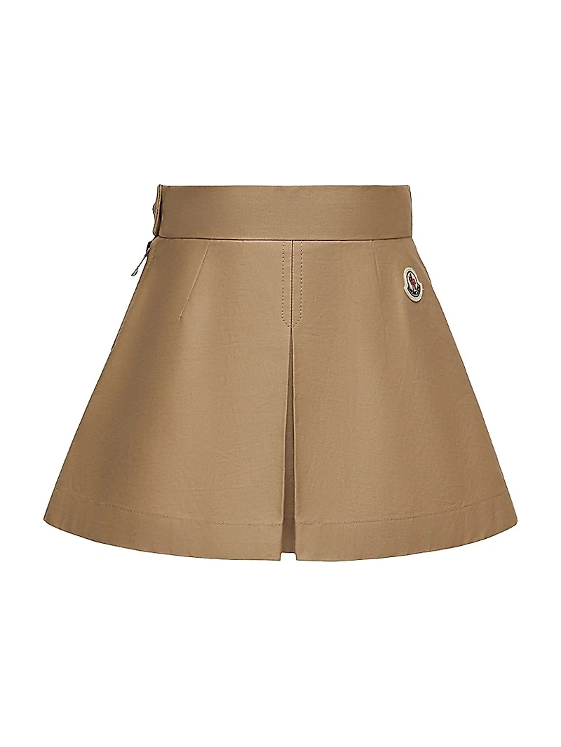 Little Girl's & Skirt Cotton Gabardine