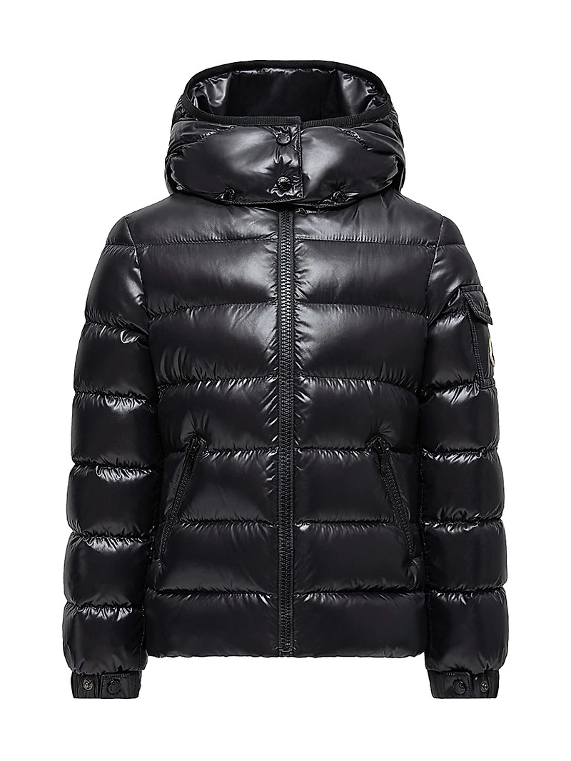 Little Girl's & Bady Zip Up Down Jacket