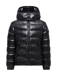 Little Girl's & Bady Zip Up Down Jacket
