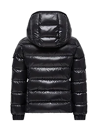 Little Girl's & Bady Zip Up Down Jacket