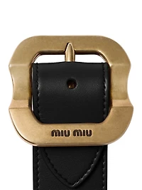 Leather Bracelet with Buckle