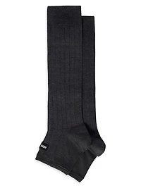 Silk Knee-High Socks